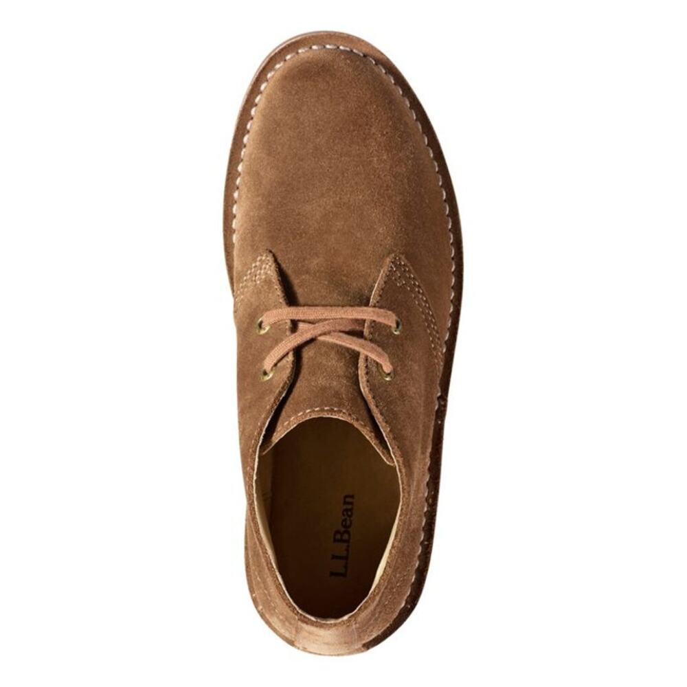 L.L. Bean Women’s Suede Stonington Chukkas-Size 8.5 M In Toasted Coconut - Picture 2 of 12